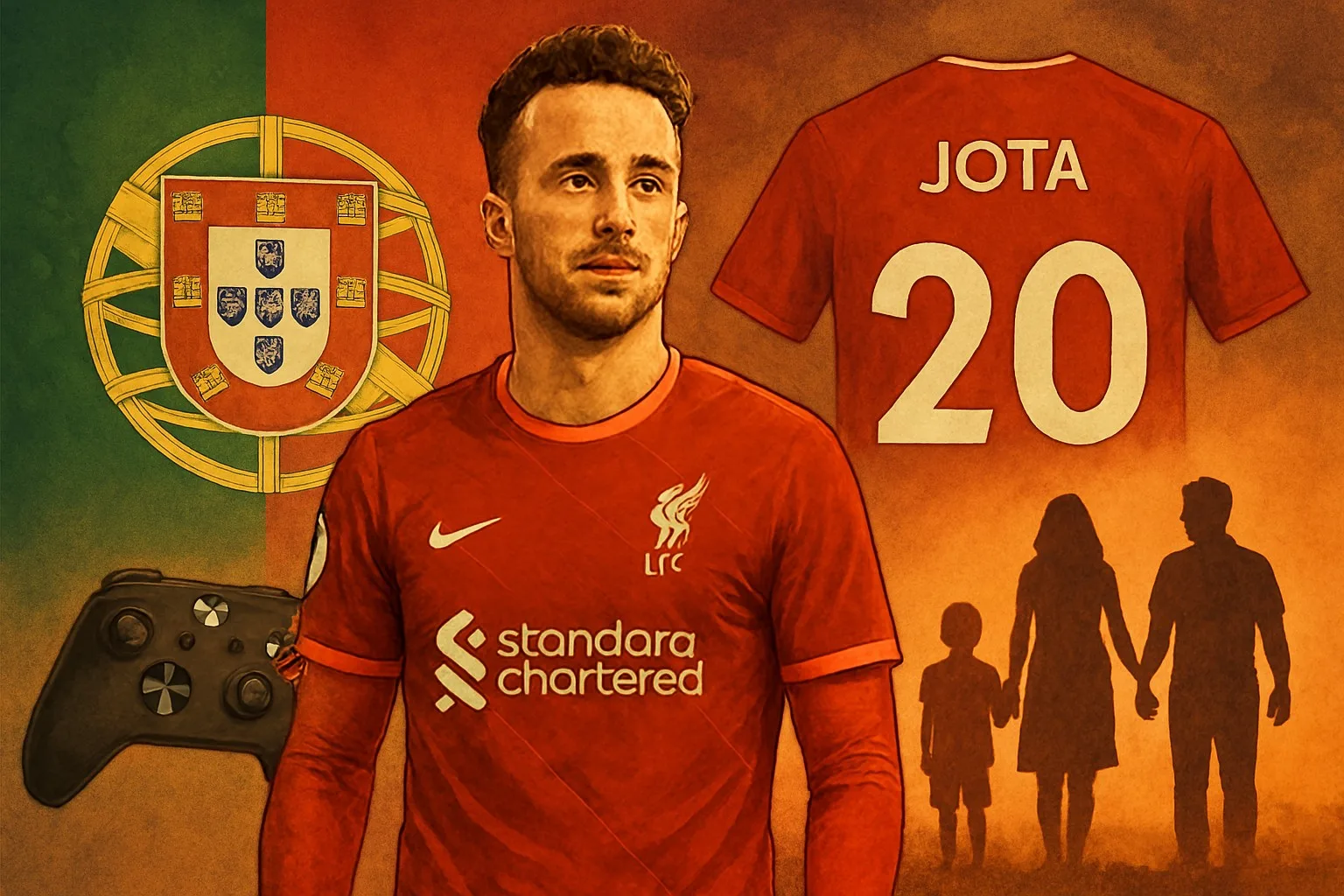 Liverpools portugisiske anfallare Diogo Jota