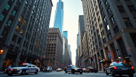 Masskjutning i skyskrapa på Manhattan