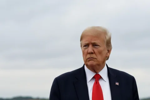 USAs president Donald Trump