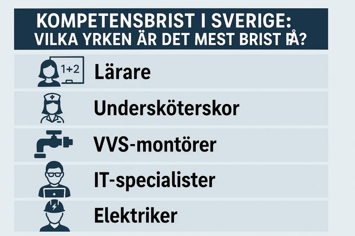 Brist yrken