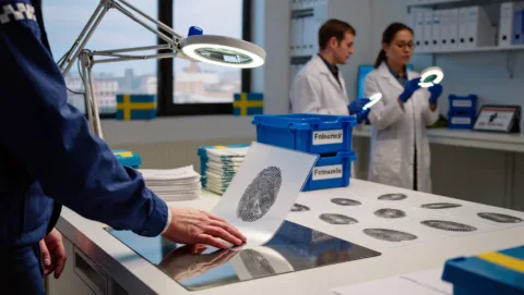 Fingeravtryck i Sydsverige
