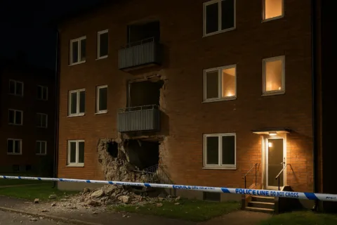 Explosion i Katrineholm