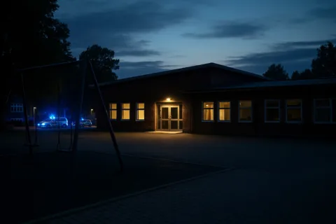 Skottlossning vid skola på Hisingen – en man död