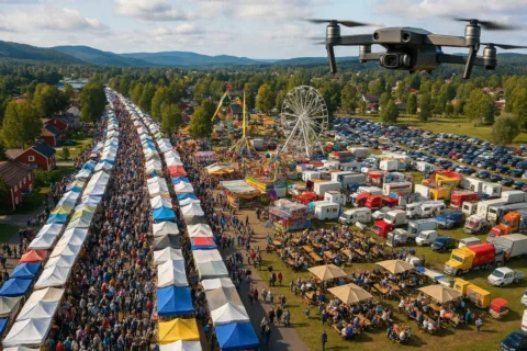 Torsby Marknad 2025 – folkfest med säkerhetsbevakning