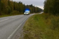 motorcykelolycka Bräcke