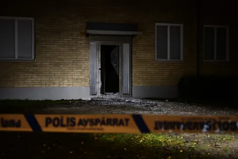 Explosion Västerås