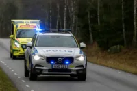 Skottskadad man hittad i skog