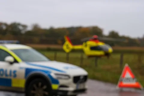 Trafikolycka i Varberg
