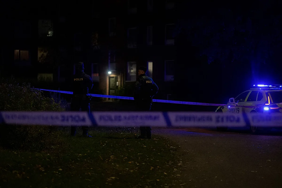 Ung man knivskuren i Kristianstad