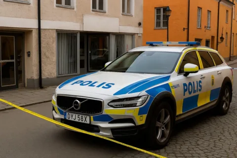 rån i sportbutik i Mariestad