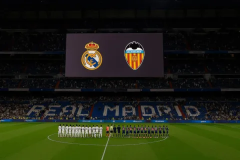 Real Madrid mot Valencia