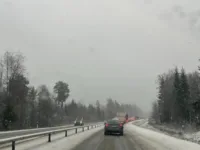 Trafikolycka längre köer