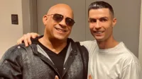 Cristiano Ronaldo och Vin Diesel