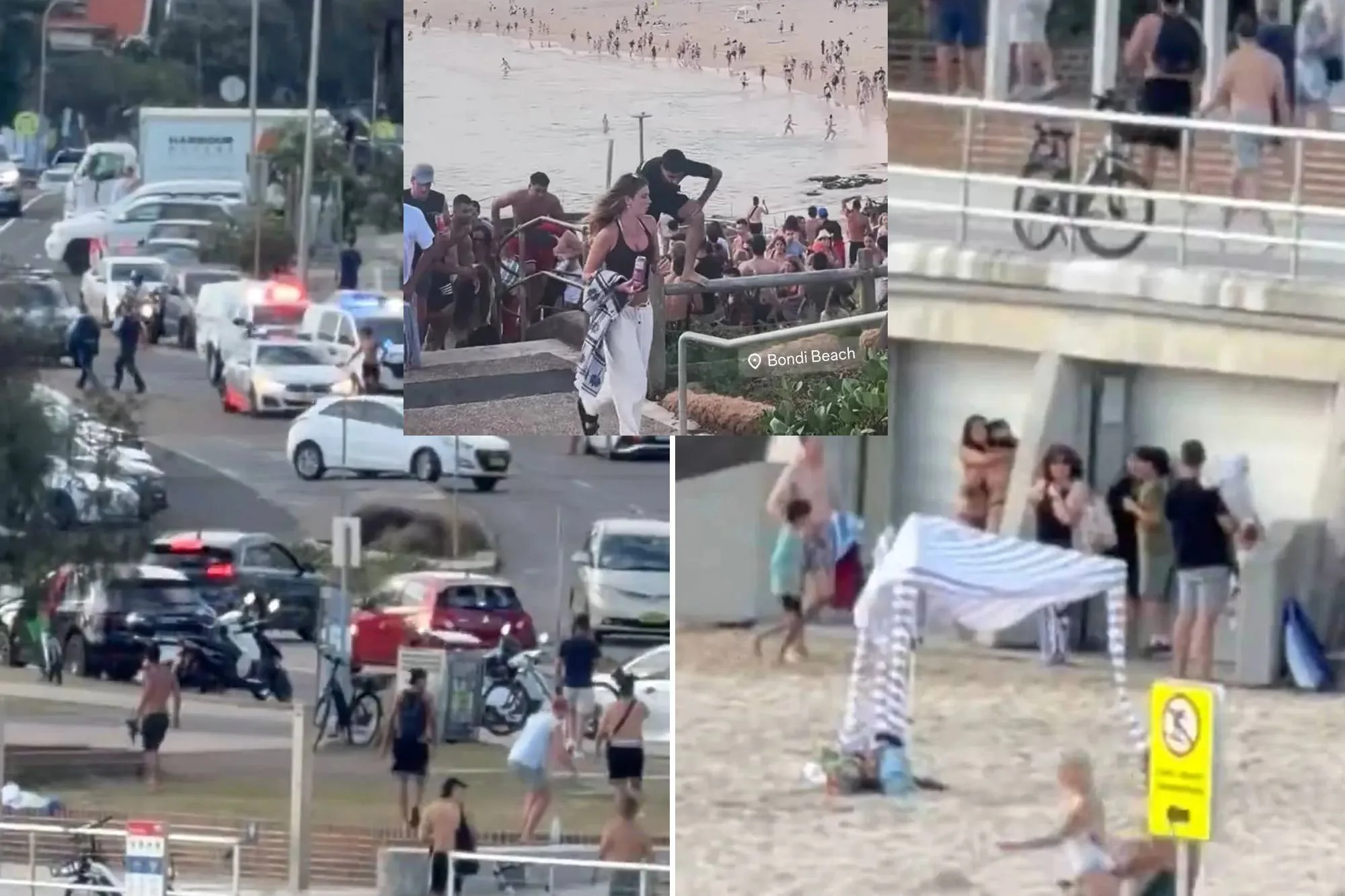 Skottlossning vid Bondi Beach