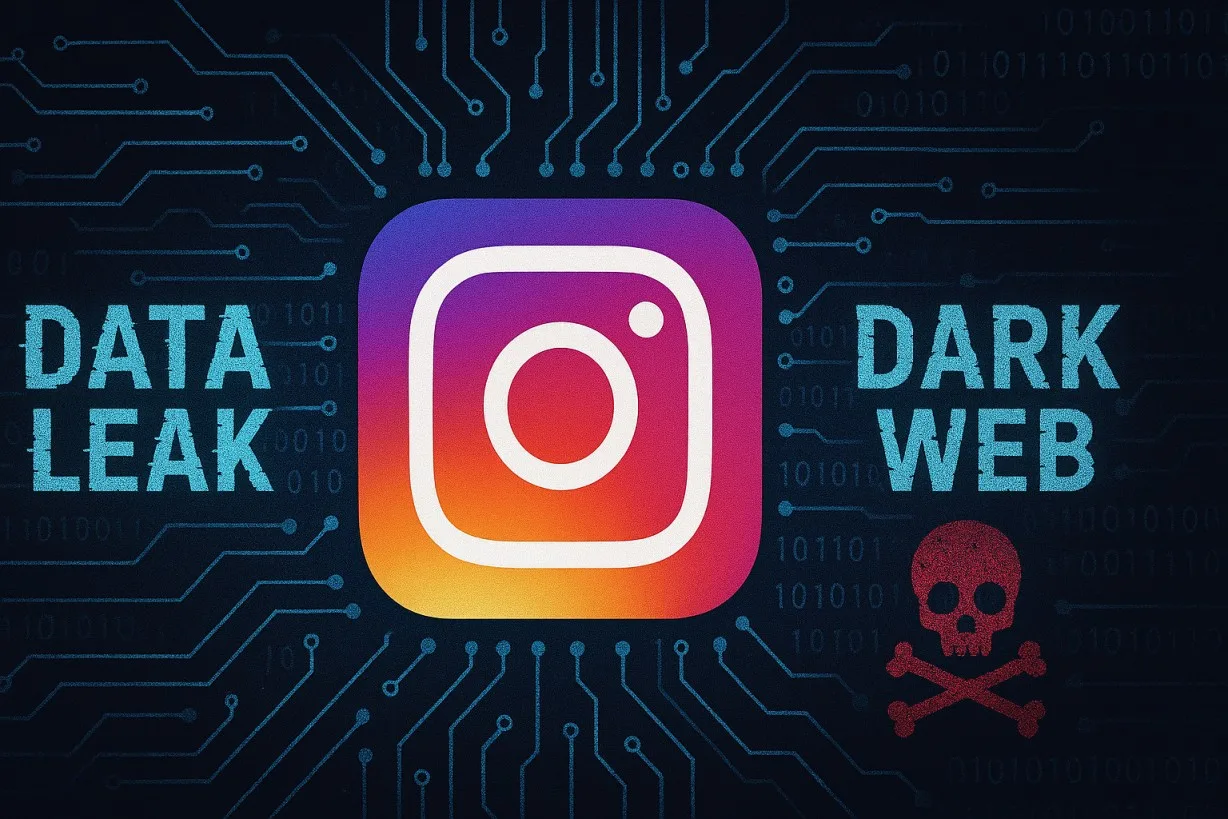 Instagramkonton läckta på dark web