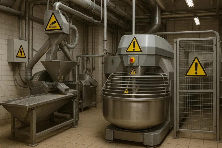 dödsolycka på ett bageri i Örebro