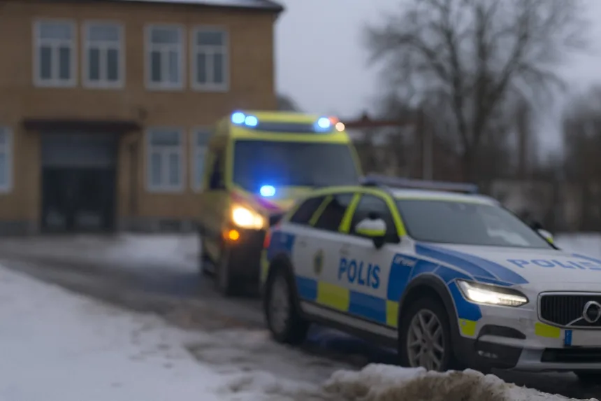 polis och ambulans