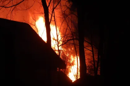 Villabrand i Storvik