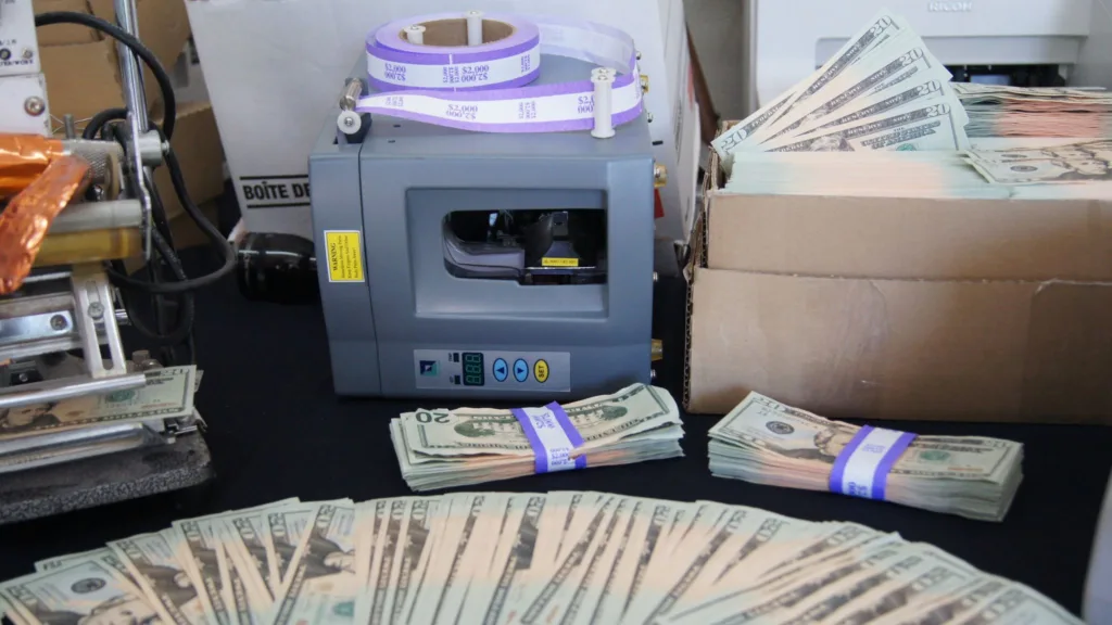 falska 20-dollarsedlar