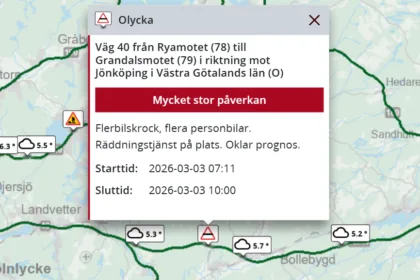 Allvarlig seriekrock