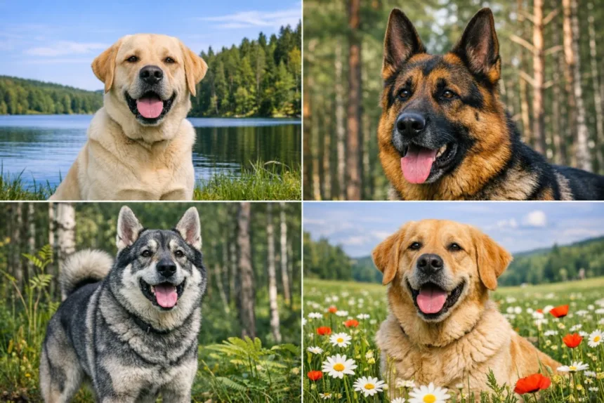 Sveriges populäraste hundraser