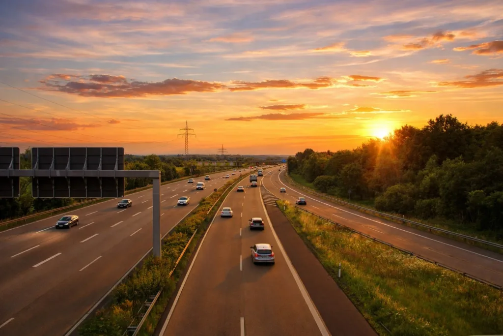 autobahn A45 in Dortmund-Oespel