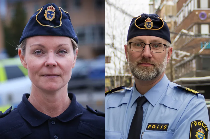 Frida Braf och Robert Åkerström