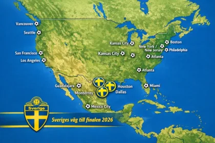 Här är Sveriges väg i VM 2026