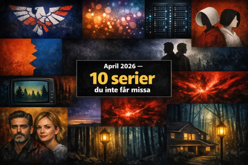 Nya serier i april 2026